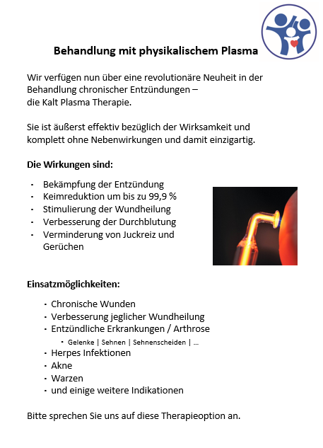 kaltplasma therapie